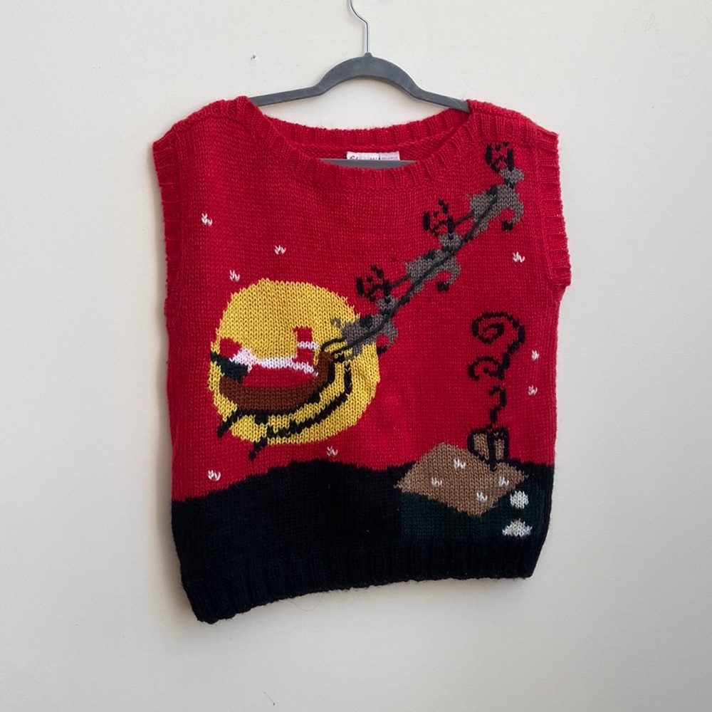 Fetagetti Christmas vest size medium